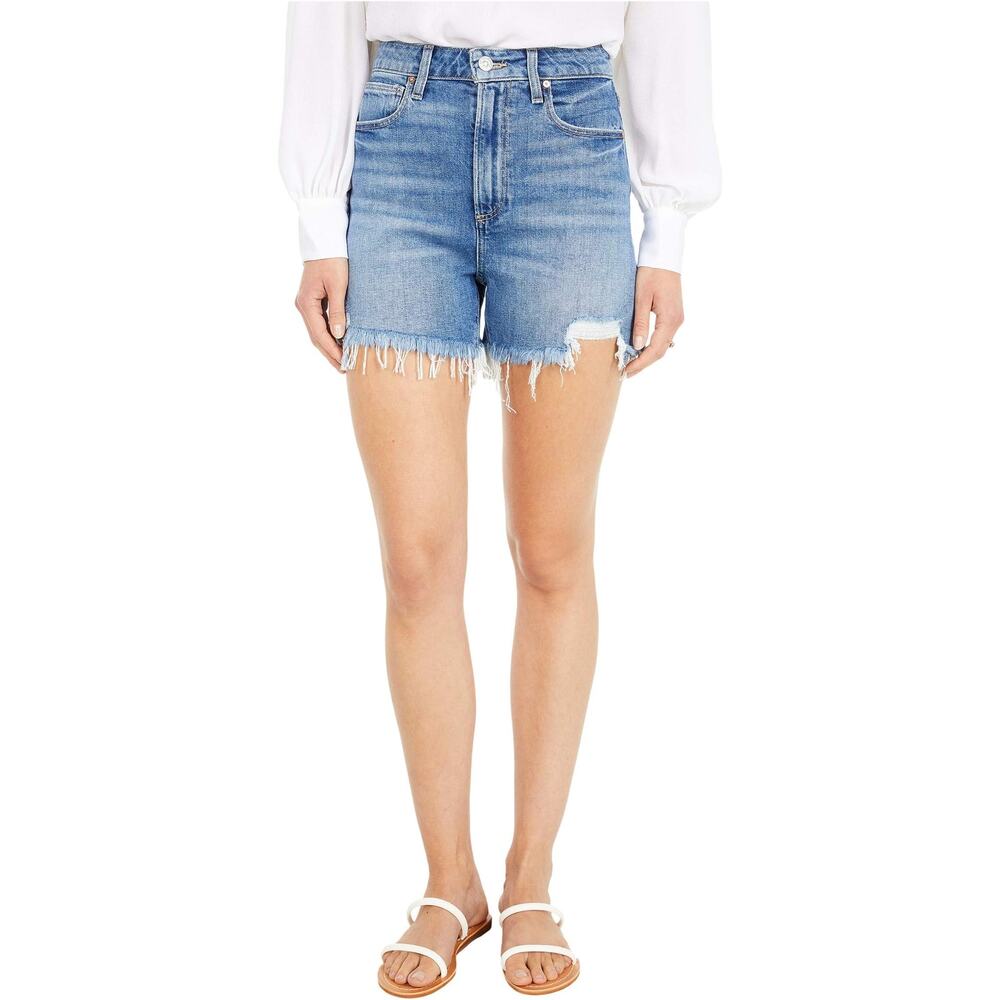 Paige 'Dani' Blue Cotton Shorts Size 25